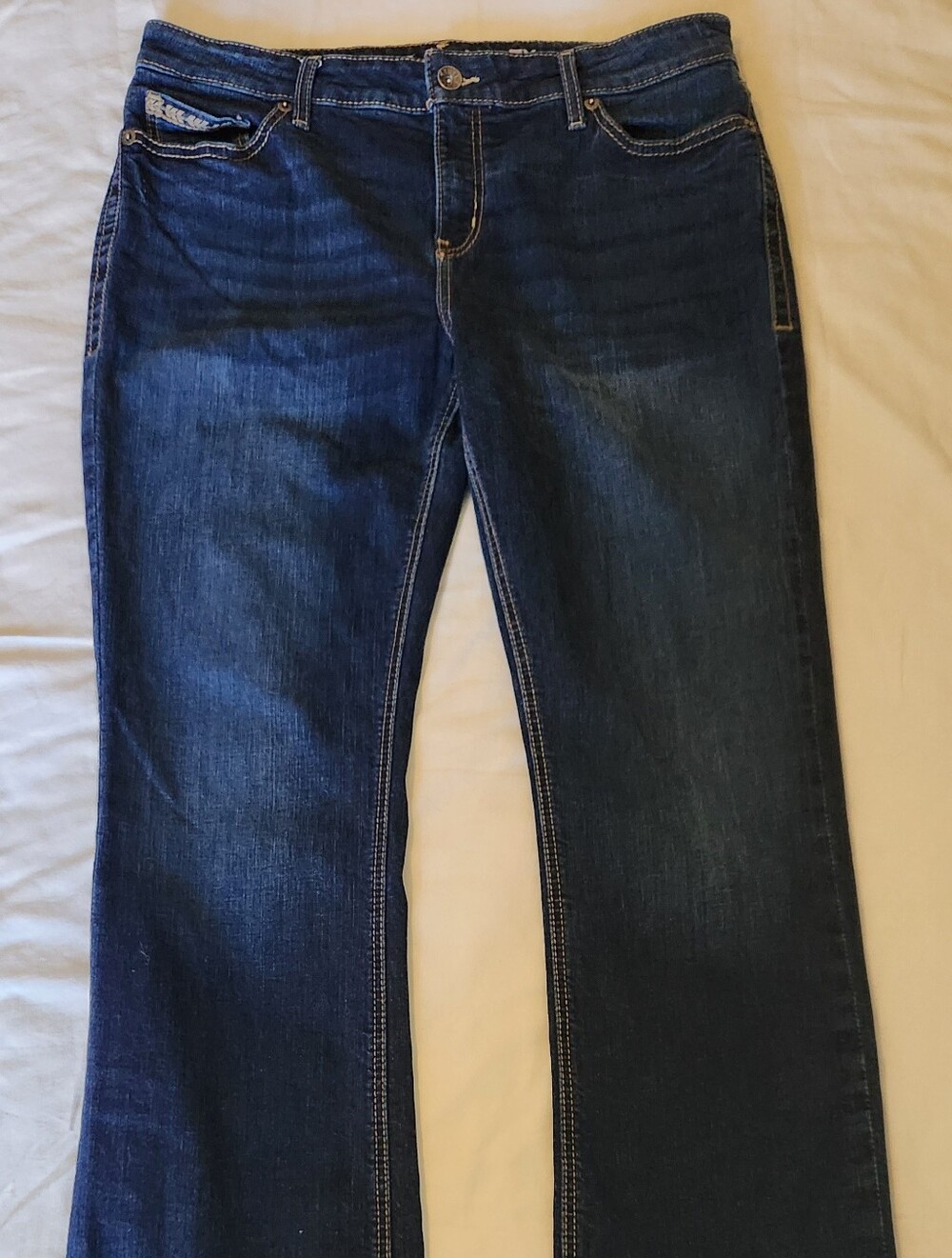 Womens Cruel Hayley Indigo Bootcut Jeans